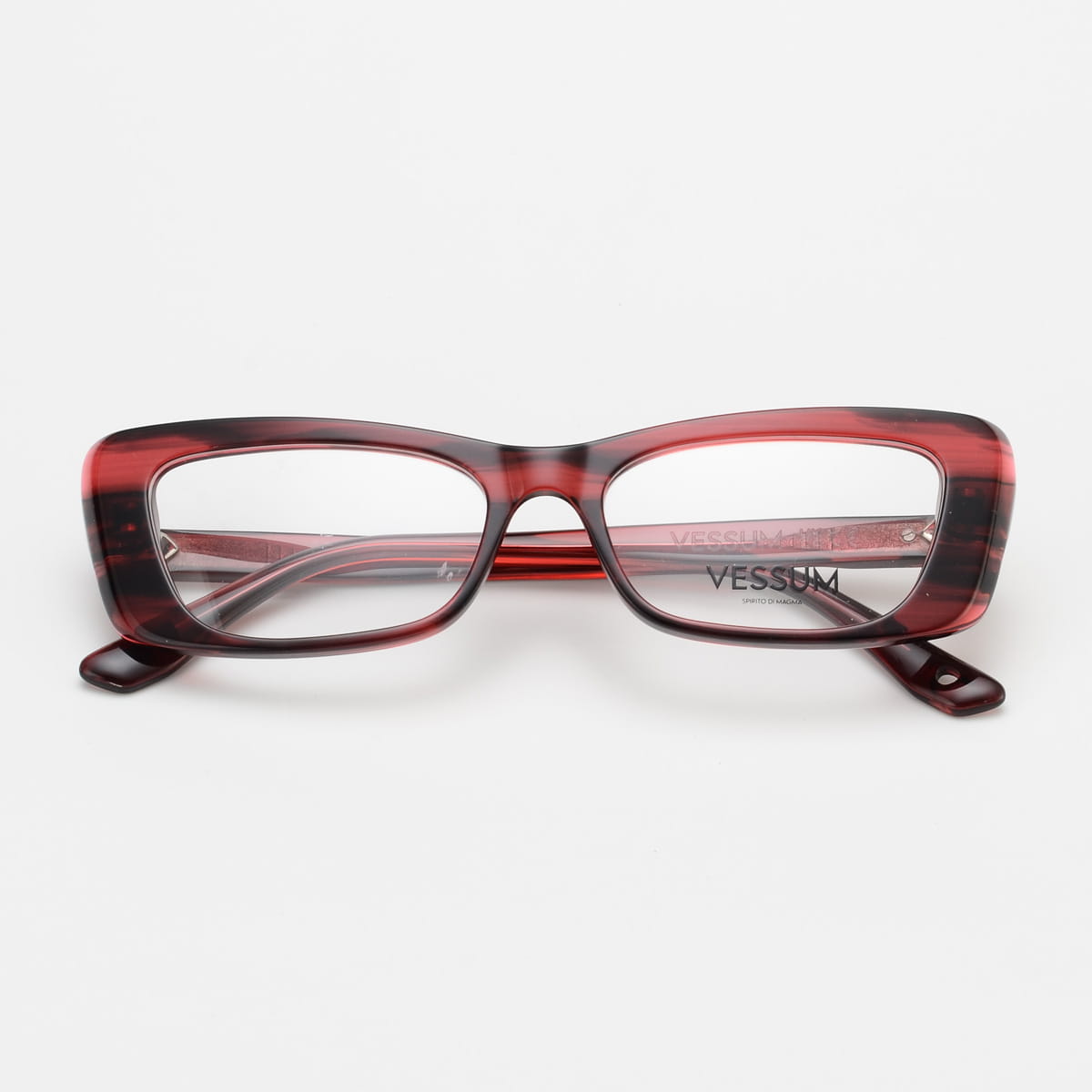 Alternative view of VSM 01 / C03 - Stripe Red Demo Lenses